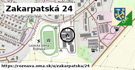 Zakarpatská 24, Rožňava