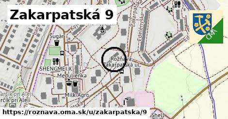 Zakarpatská 9, Rožňava