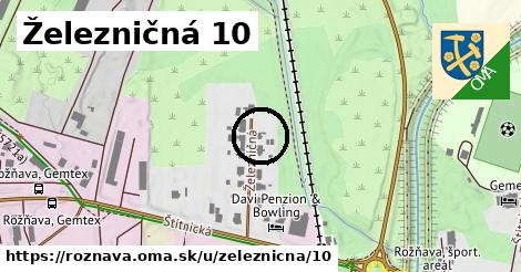 Železničná 10, Rožňava