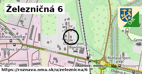 Železničná 6, Rožňava