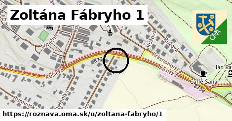 Zoltána Fábryho 1, Rožňava