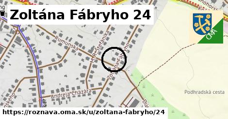 Zoltána Fábryho 24, Rožňava