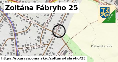 Zoltána Fábryho 25, Rožňava