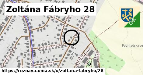 Zoltána Fábryho 28, Rožňava