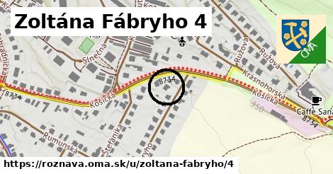 Zoltána Fábryho 4, Rožňava