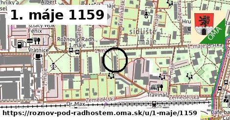 1. máje 1159, Rožnov pod Radhoštěm