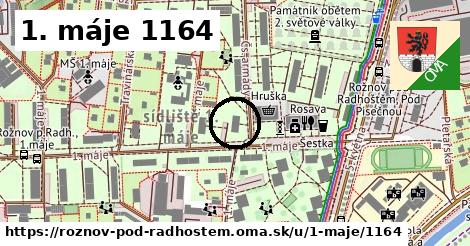 1. máje 1164, Rožnov pod Radhoštěm