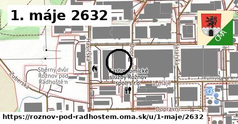 1. máje 2632, Rožnov pod Radhoštěm