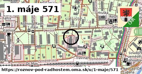 1. máje 571, Rožnov pod Radhoštěm