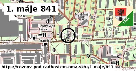 1. máje 841, Rožnov pod Radhoštěm