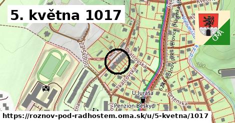 5. května 1017, Rožnov pod Radhoštěm