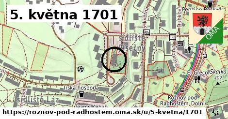 5. května 1701, Rožnov pod Radhoštěm