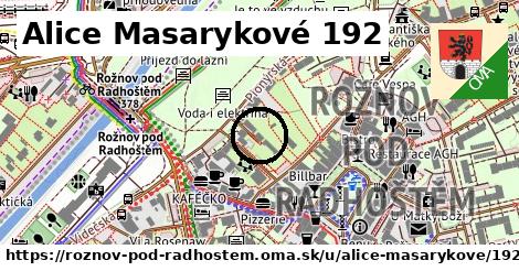 Alice Masarykové 192, Rožnov pod Radhoštěm