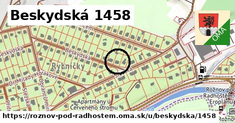 Beskydská 1458, Rožnov pod Radhoštěm
