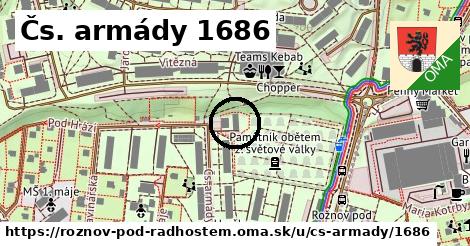 Čs. armády 1686, Rožnov pod Radhoštěm