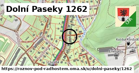 Dolní Paseky 1262, Rožnov pod Radhoštěm