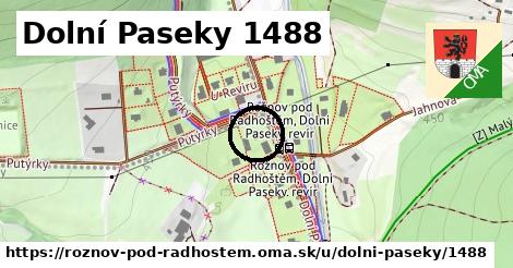 Dolní Paseky 1488, Rožnov pod Radhoštěm