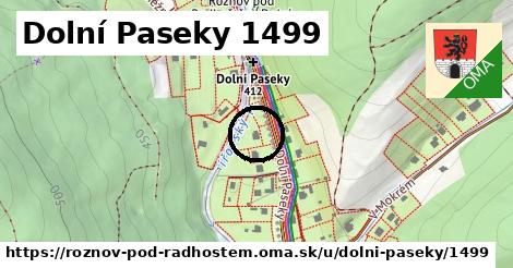 Dolní Paseky 1499, Rožnov pod Radhoštěm