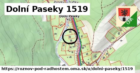 Dolní Paseky 1519, Rožnov pod Radhoštěm