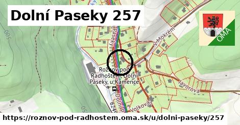 Dolní Paseky 257, Rožnov pod Radhoštěm