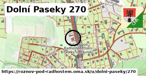 Dolní Paseky 270, Rožnov pod Radhoštěm