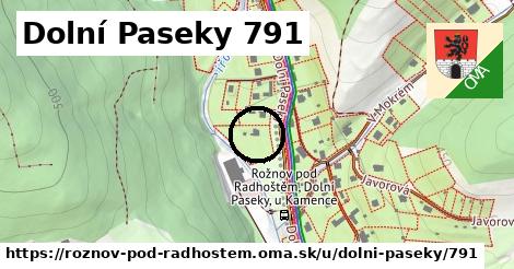 Dolní Paseky 791, Rožnov pod Radhoštěm