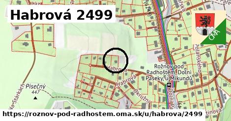 Habrová 2499, Rožnov pod Radhoštěm