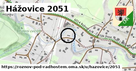 Hážovice 2051, Rožnov pod Radhoštěm