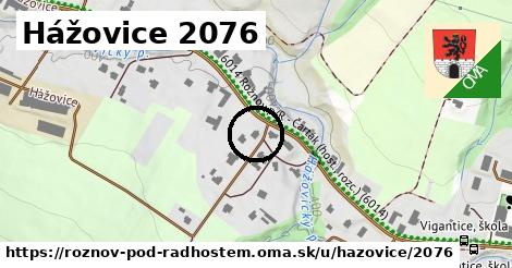 Hážovice 2076, Rožnov pod Radhoštěm