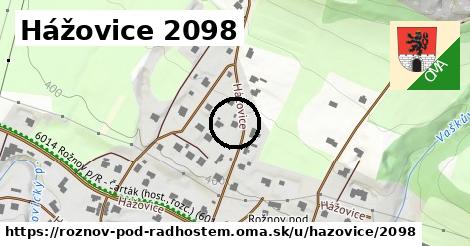 Hážovice 2098, Rožnov pod Radhoštěm