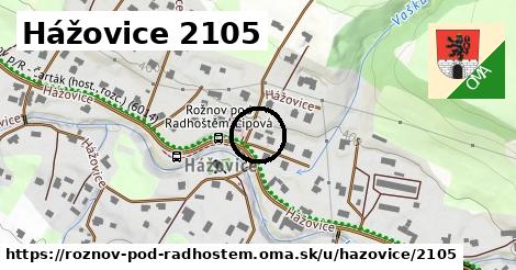 Hážovice 2105, Rožnov pod Radhoštěm