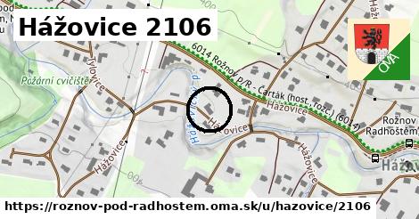 Hážovice 2106, Rožnov pod Radhoštěm