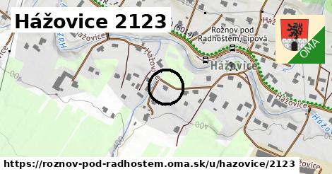Hážovice 2123, Rožnov pod Radhoštěm