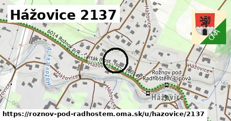 Hážovice 2137, Rožnov pod Radhoštěm