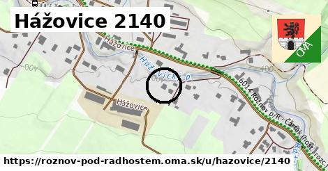 Hážovice 2140, Rožnov pod Radhoštěm