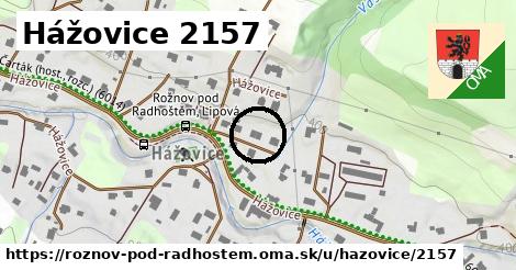 Hážovice 2157, Rožnov pod Radhoštěm