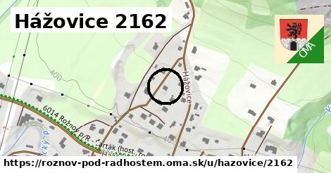 Hážovice 2162, Rožnov pod Radhoštěm