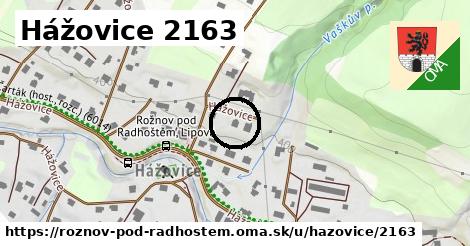 Hážovice 2163, Rožnov pod Radhoštěm