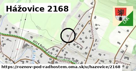 Hážovice 2168, Rožnov pod Radhoštěm