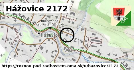 Hážovice 2172, Rožnov pod Radhoštěm