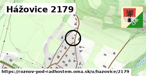 Hážovice 2179, Rožnov pod Radhoštěm