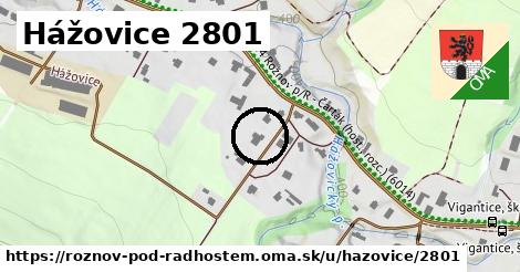 Hážovice 2801, Rožnov pod Radhoštěm