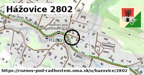 Hážovice 2802, Rožnov pod Radhoštěm