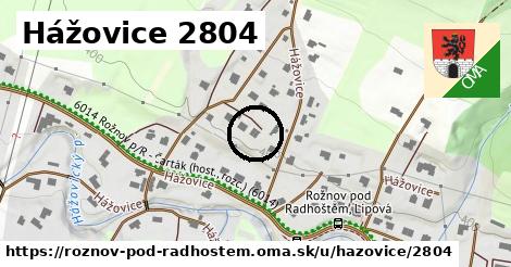 Hážovice 2804, Rožnov pod Radhoštěm