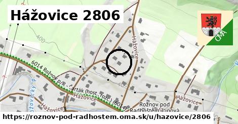 Hážovice 2806, Rožnov pod Radhoštěm