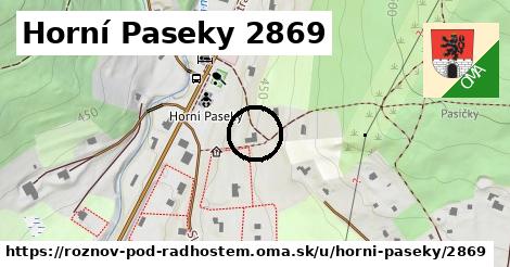 Horní Paseky 2869, Rožnov pod Radhoštěm