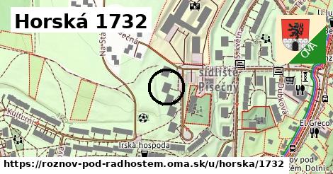 Horská 1732, Rožnov pod Radhoštěm