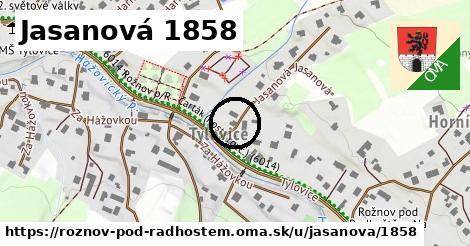 Jasanová 1858, Rožnov pod Radhoštěm