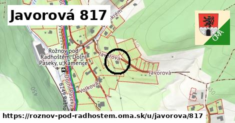 Javorová 817, Rožnov pod Radhoštěm