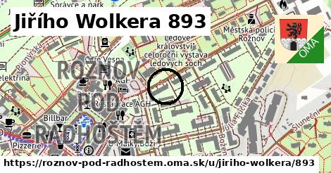 Jiřího Wolkera 893, Rožnov pod Radhoštěm